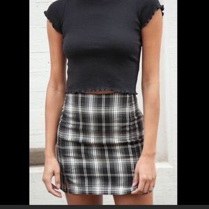 Brandy Melville plaid skirt